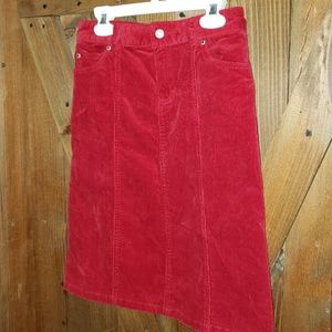 Girl's Corduroy Skirt